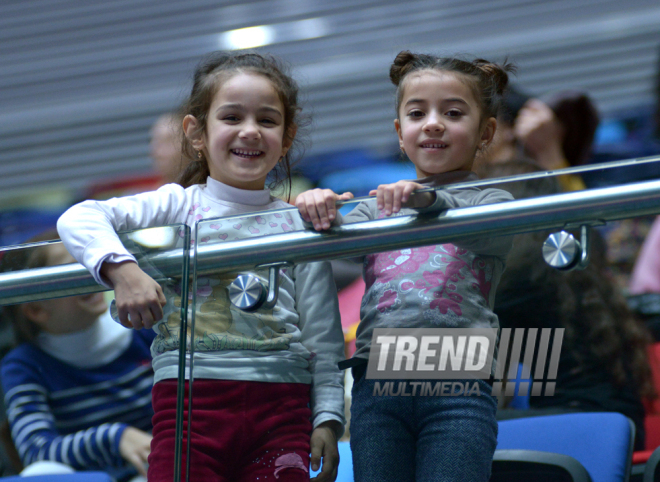 Bədii gimnastika üzrə 22-ci Azərbaycan Birinciliyi və Bölgələrarası Kubok yarışları. Bakı, Azərbaycan, 17 dekabr 2015